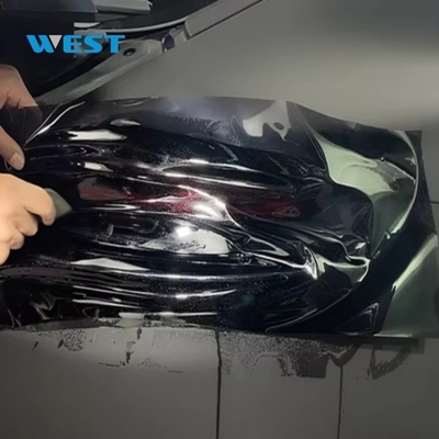 Good price Dark Purple Car Headlight Protection Film Nano Coated Not Yellowing TPU PPF online