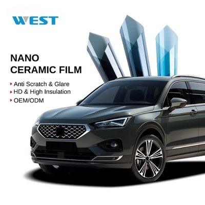 Good price Rainproof Removable Automotive Window Tint Nano Ceramic Tint Film Long Lasting online